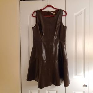 Eva Franco faux leather dress